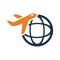 Internationally, transportation, travel, air, plane, transport icon. Simple flat design concept.