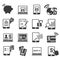 Internet banking icons