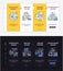 Internet buyer behavior onboarding vector template