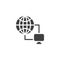 Internet Connectivity vector icon