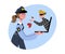 Internet dating. A policewoman works undercover. Reveals the decept.