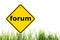 Internet forum concept