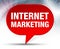 Internet Marketing Red Bubble Background