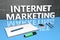 Internet Marketing text concept