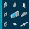 Internet and network equipment icons