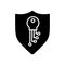 Internet security icon vector. Antivirus illustration sign. Protection symbol or logo.