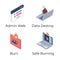 Internet Security Icons Collection