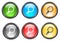 Internet shiny buttons