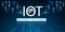 Internet of things IOT, devices and connectivity concepts on a network, cloud at center.