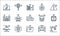 internet of things line icons. linear set. quality vector line set such as robot, folder, surgical, garage, ebook, stereo, mri,