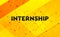 Internship abstract digital banner yellow background
