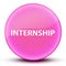 Internship eyeball glossy elegant pink round button abstract