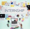 Internship Management Temporary Position Concept