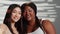 Interracial girls embracing and expressing self confidence