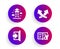 Intersection arrows, Exit and Lighthouse icons set. Engineering documentation sign. Vector