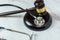 The Intersection of Law and Healthcare. A Close-Up Image of a Judgeâ€™s Hand Holding a Stethoscope Next to a Gavel