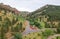 Intersection and Trees in Colorado Rocky Mountain Valley