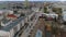 Intersection Warszawska Kielce Panorama Aerial View Poland