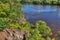 Interstate State Park is located on the St. Croix River by Taylor Falls, Minnesota