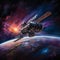 Interstellar Voyage: Exploring the Depths of Infinite Space
