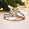 Intertwining Wedding Bands with Crown-Inspired Designs