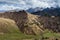 Interval shooting 4K. Ingushetia, the formation of rain clouds over the Main Caucasian ridge.