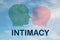 INTIMACY - emotional concept
