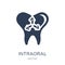 Intraoral icon. Trendy flat vector Intraoral icon on white background from Dentist collection