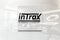 Intrax on glossy office wall realistic texture