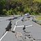Intrepid TV Reporters Brave Earthquake damaged Road, New Zealand