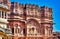 Intricate architecture in ancient Jaipur