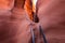 The intricate canyons of Antelope Canyon.