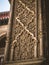 Intricate carvings on the wall of Seville Cathedral