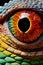 intricate details of a reptile\\\'s eye, revealing great colors, patterns, and textures.