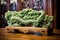 intricate dragon jade carving on wooden table