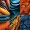 Intricate Euphony: Captivating Macro Details of Textile Symphony