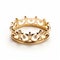 Intricate Gold Crown Ring - Inspired By Oliver Wetter\\\'s Romantic Emotivity