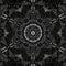 intricate hexagonal dark shades of grey pattern and design