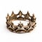 Intricate Metal Crown: A Bronze Casting Inspired By Medieval Design