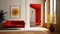 Intricate Minimalism Vibrant Hues Mastered In Jazzy Interiors