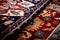 intricate patterns of a handcrafted oriental rug