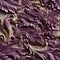 Intricate purple floral pattern on polymer clay surface (tiled)