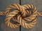 Intricate Rope Knot on Textured Background