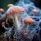 Intricate Thread-Like Fungi in a Natural Setting