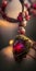 Intricate Vintage Ruby Jewelry with Shallow Depth of Field