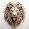 Intricate Woodwork Lion: A Powerful Symbol Of Nature-inspired Art