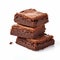 Intriguingly Taboo Fudge Brownies: Real Photo 8k