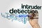 Intruder detection word cloud