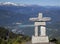 Inukshuk on Blackcomb Mountain