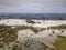 Inundated floodplains near Wageningen city